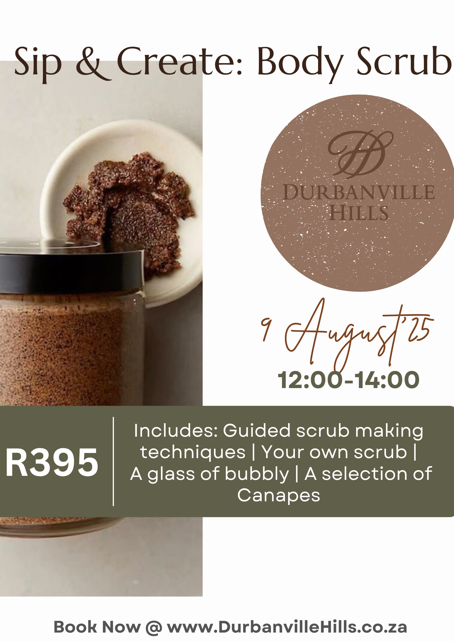 Sip and Create: Body Scrub